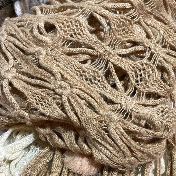 Reflections Beige Scarf - Picture 4 of 5